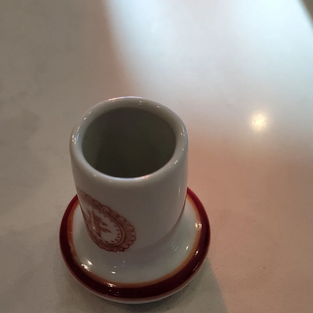 Decorative Red Ceramic Kitchen Tool